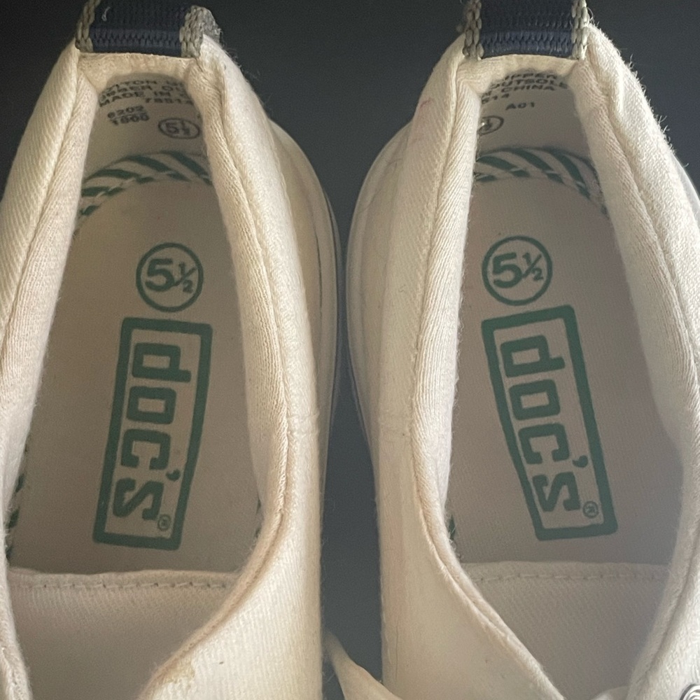 Doc’s Low Top Canvas Sneakers - image 5